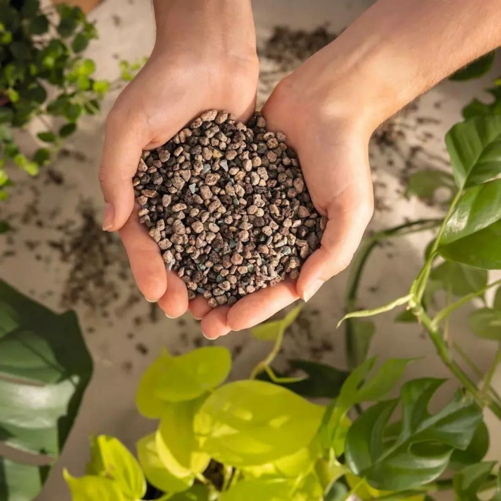 Substrat Mineral LECHUZA Lechuza-pon 18 l, pentru toate plantele de interior si de ghiveci, 100% fara turba, cu ingrediente naturale