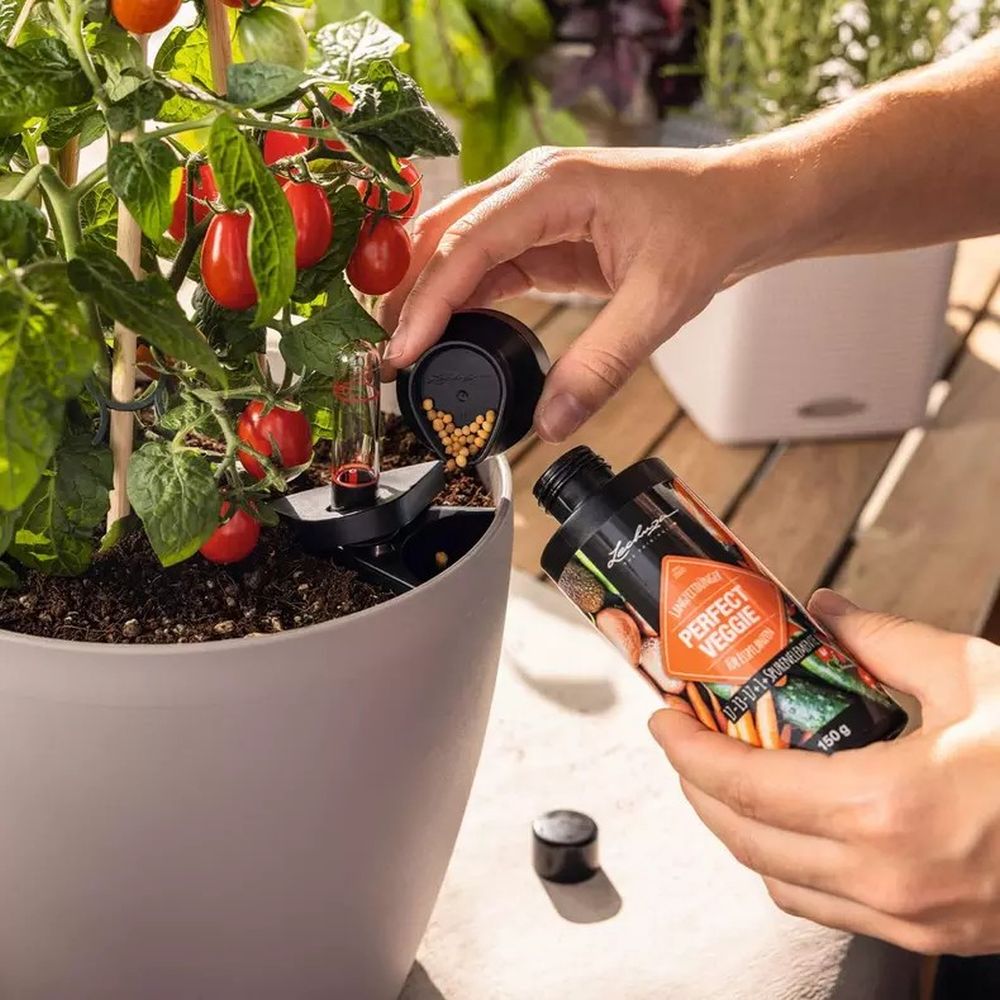 Ingrasamant Lechuza PERFECT VEGGIE 150 g, pentru legume si plante aromatice, eliberare lenta, 3g/L, 100% vegan