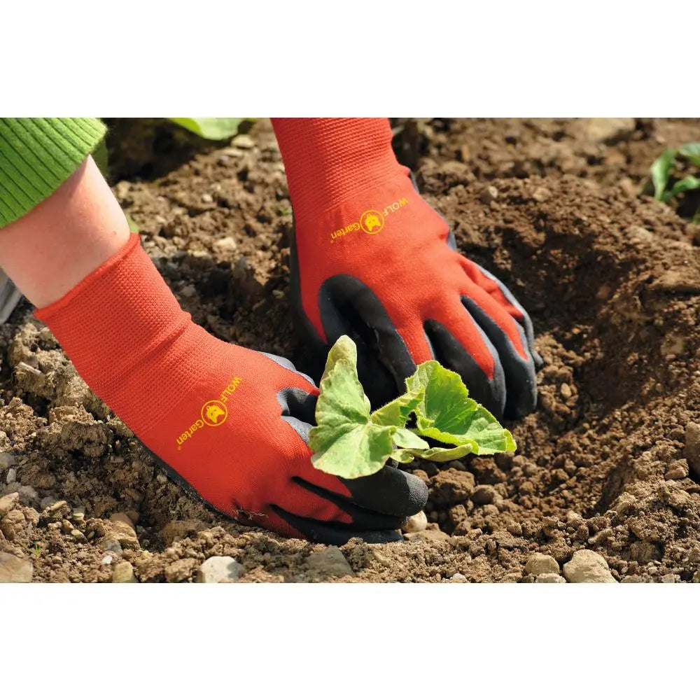 Manusi gradinarit Wolf-Garten GH-BO 7, pentru gradina, marimea 7 (S si M), antiderapante, lavabile