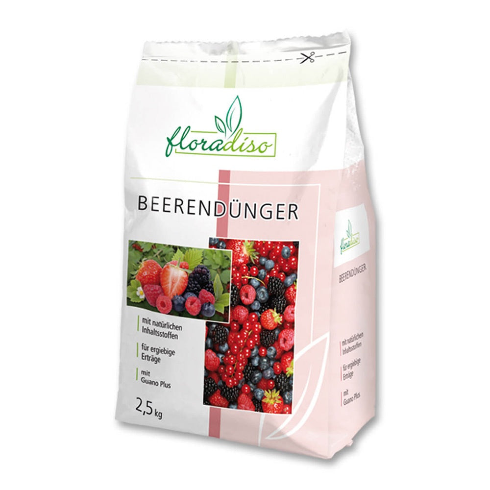 Ingrasamant Natural Organic Floradiso pentru fructe si fructe de padure - 2,5 kg