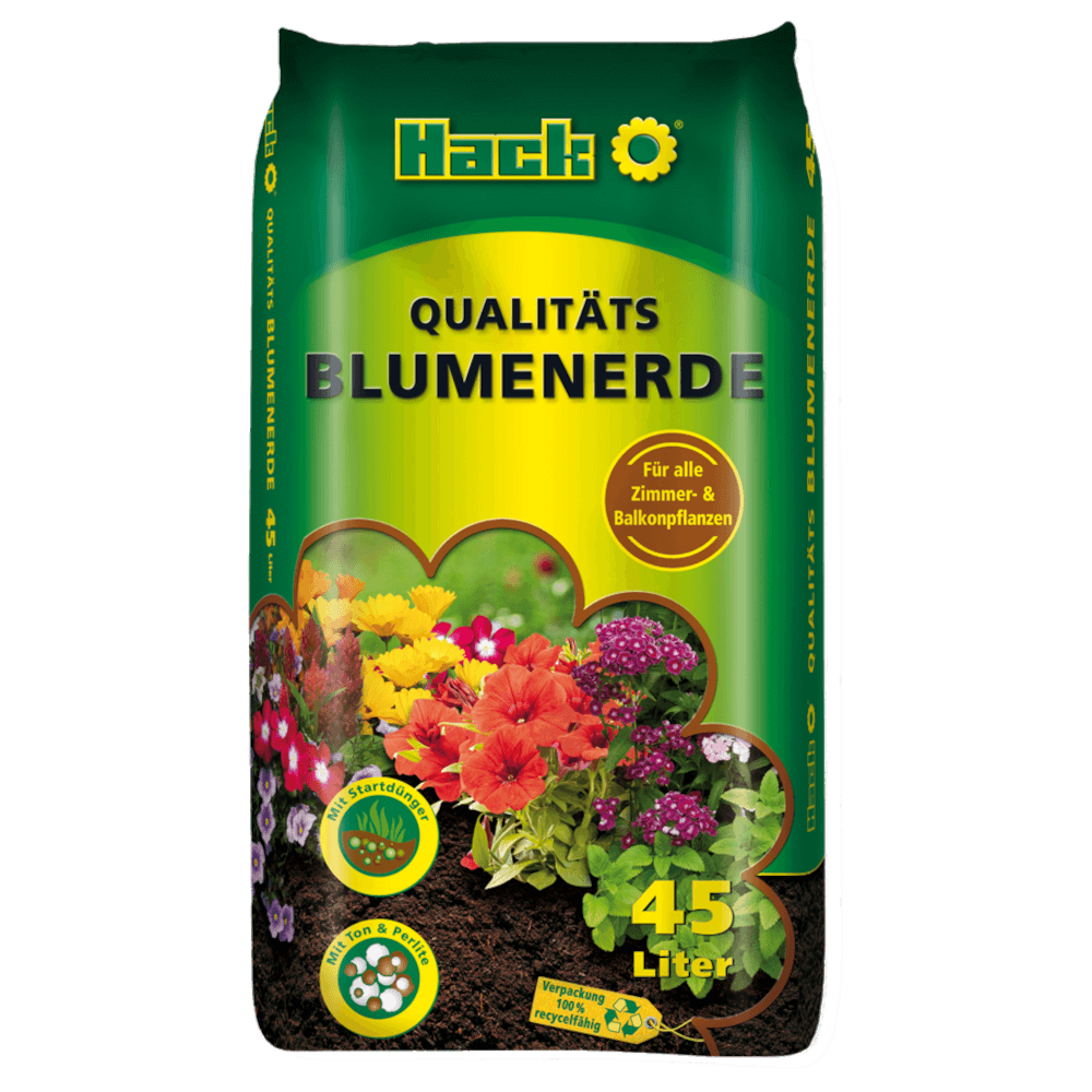 Pamant Natural Organic Premium HACK pentru Flori - 45 L, taxa ambalare inclusa