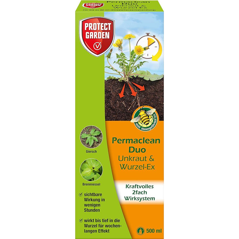 Erbicid Duo pentru Buruieni si Radacini, 500 ml, PROTECT GARDEN