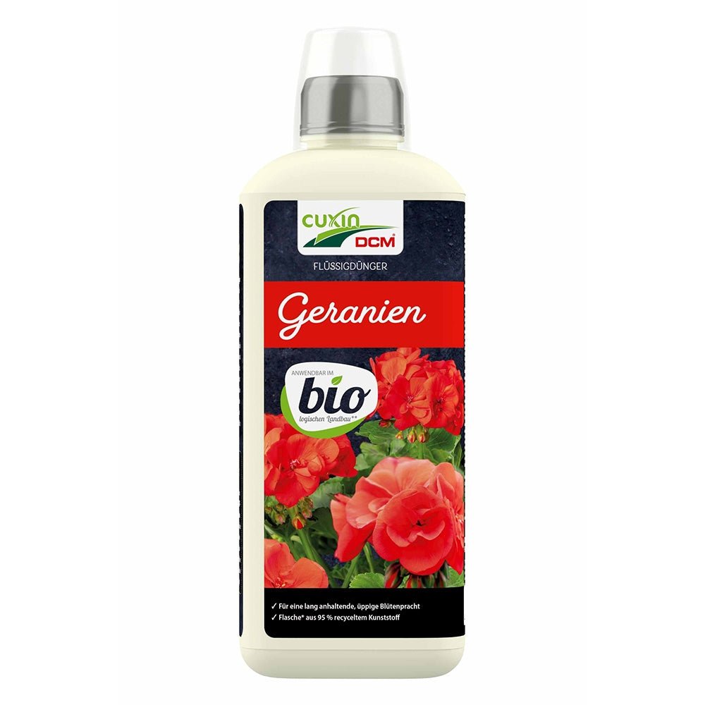 Ingrasamant Lichid Organic pentru Geranii, 800 ml, Cuxin DCM