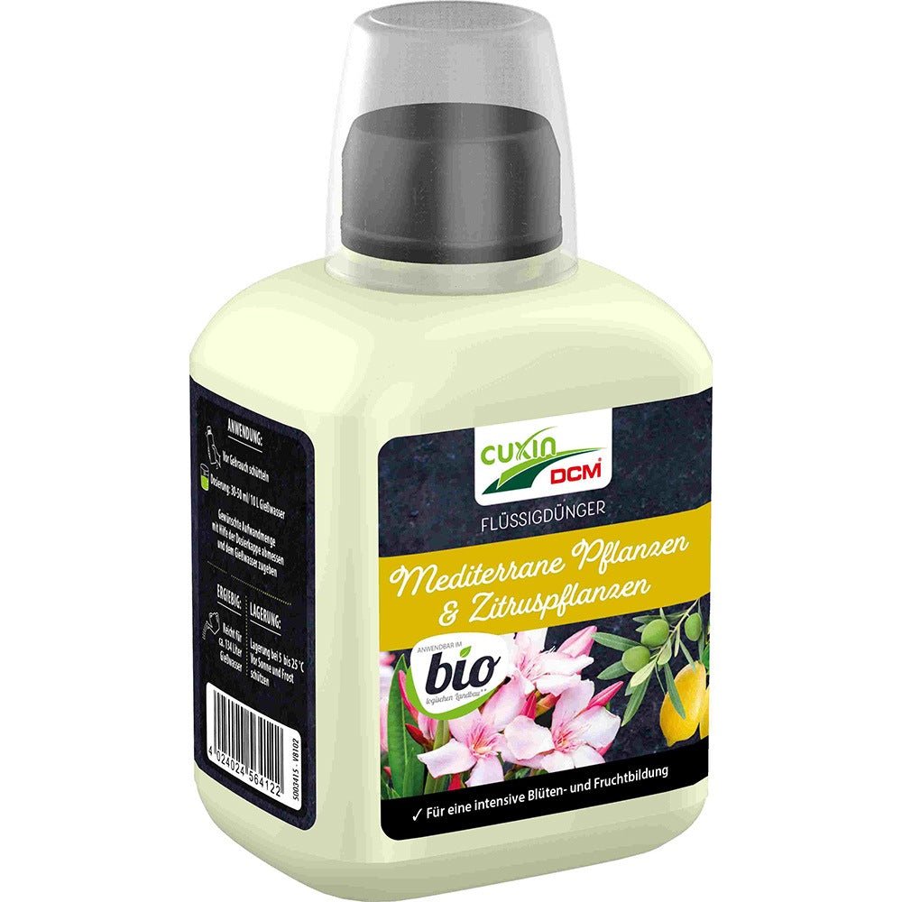 Ingrasamant Lichid Organic pentru Plante Mediteraneene si Citrice, 400 ml, CUXIN DCM