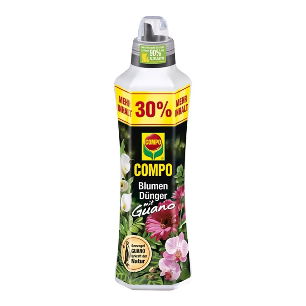Ingrasamant Lichid pentru Flori cu Guano, 1.3 l, COMPO