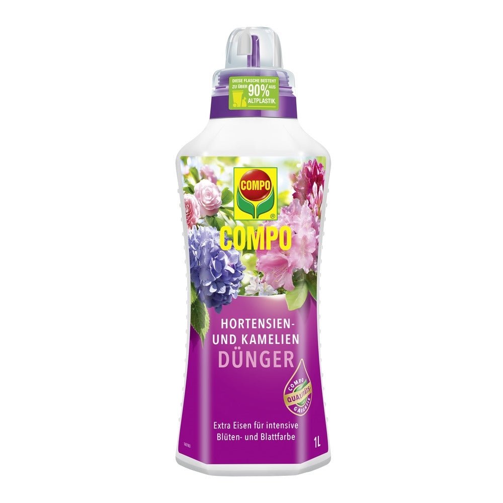 Ingrasamant Lichid pentru Hortensii si Camelii, 1 l, cu Extra Fier, COMPO