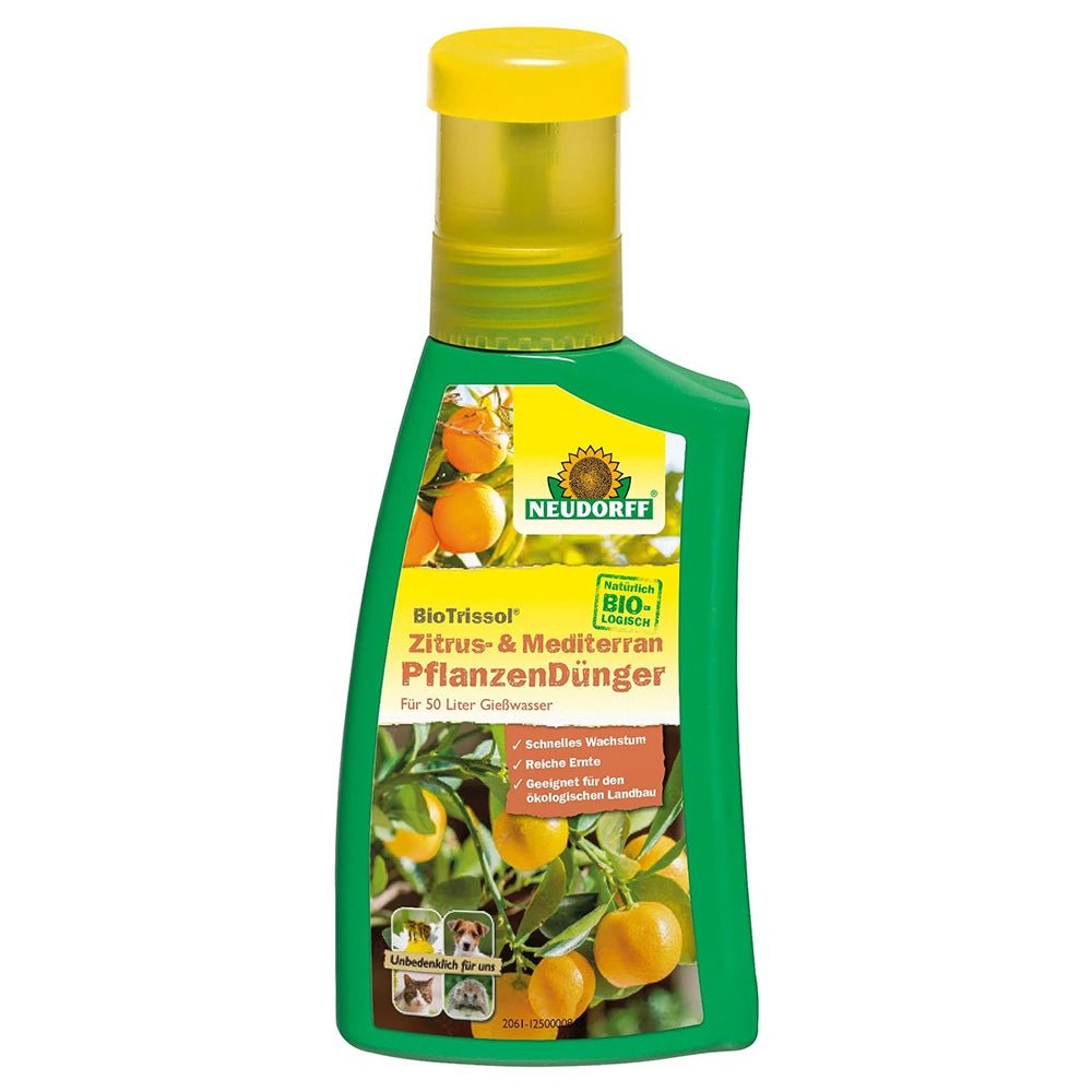 Ingrasamant Lichid pentru Plante Citrice si Mediteraneene, 250 ml, Nutritie Optima, Neudorff