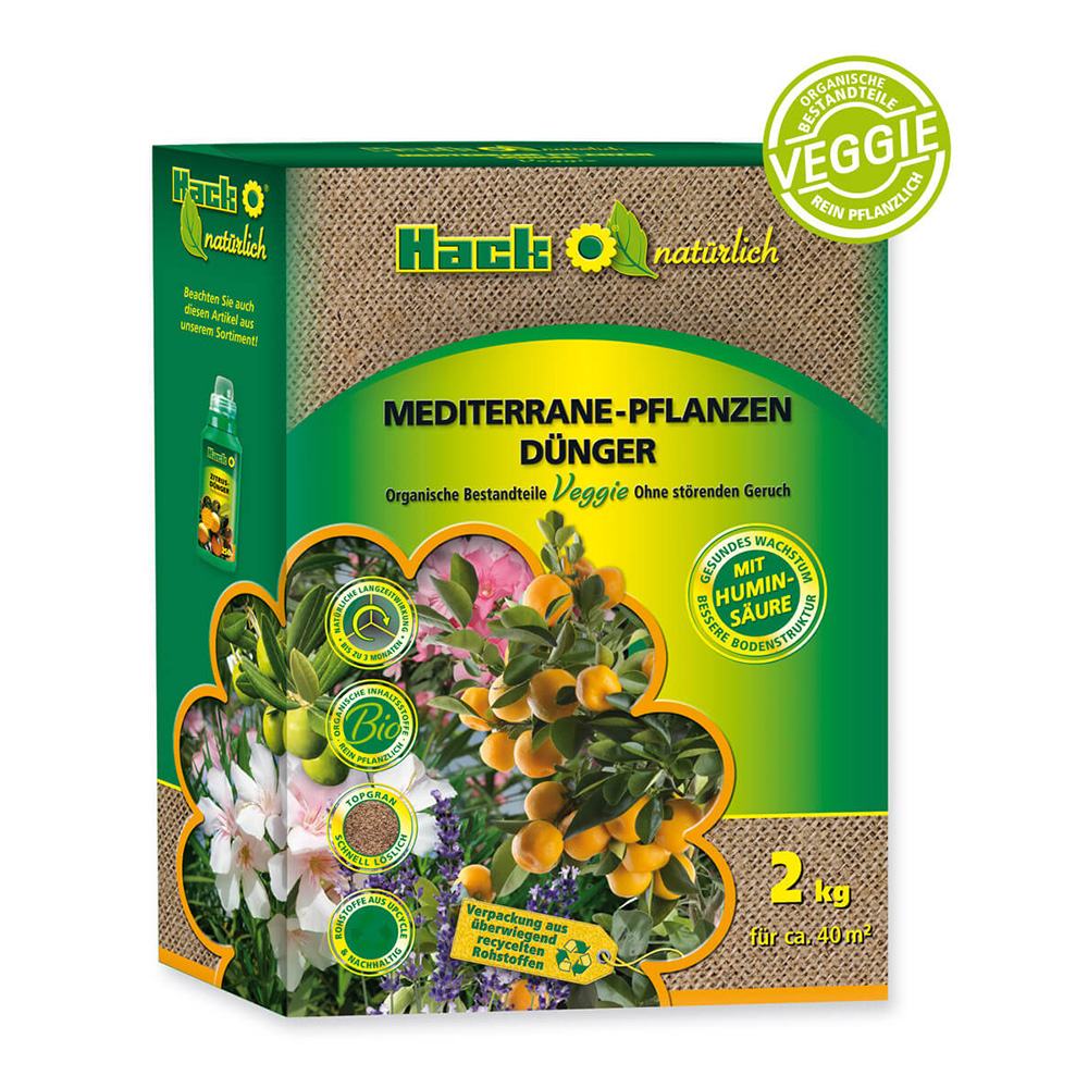 Ingrasamant Natural Organic HACK pentru plante mediteranene - 2 kg