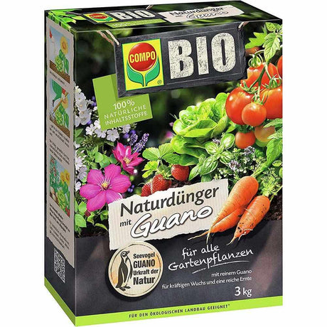 Ingrasamant Organic Natural cu Guano, 1 kg, COMPO - VERDENA-1 kg