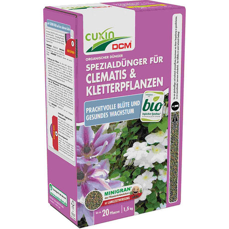 Ingrasamant Special pentru Clematis si Plante Cataratoare, 1.5 kg, CUXIN DCM - VERDENA-1.5 kg