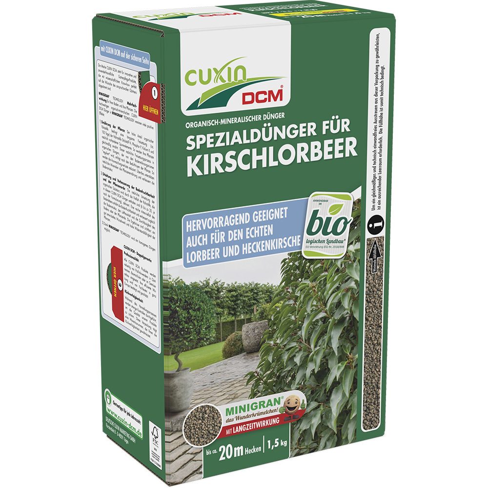 Ingrasamant Special pentru Conifere si Garduri Vii, 1.5 kg, Nutritie Optima, CUXIN DCM