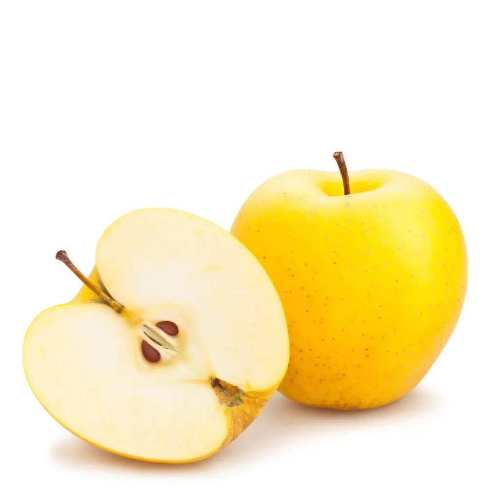 Mar (Malus) Golden, cu fructe aurii dulci-crocante, an 3 pe rod