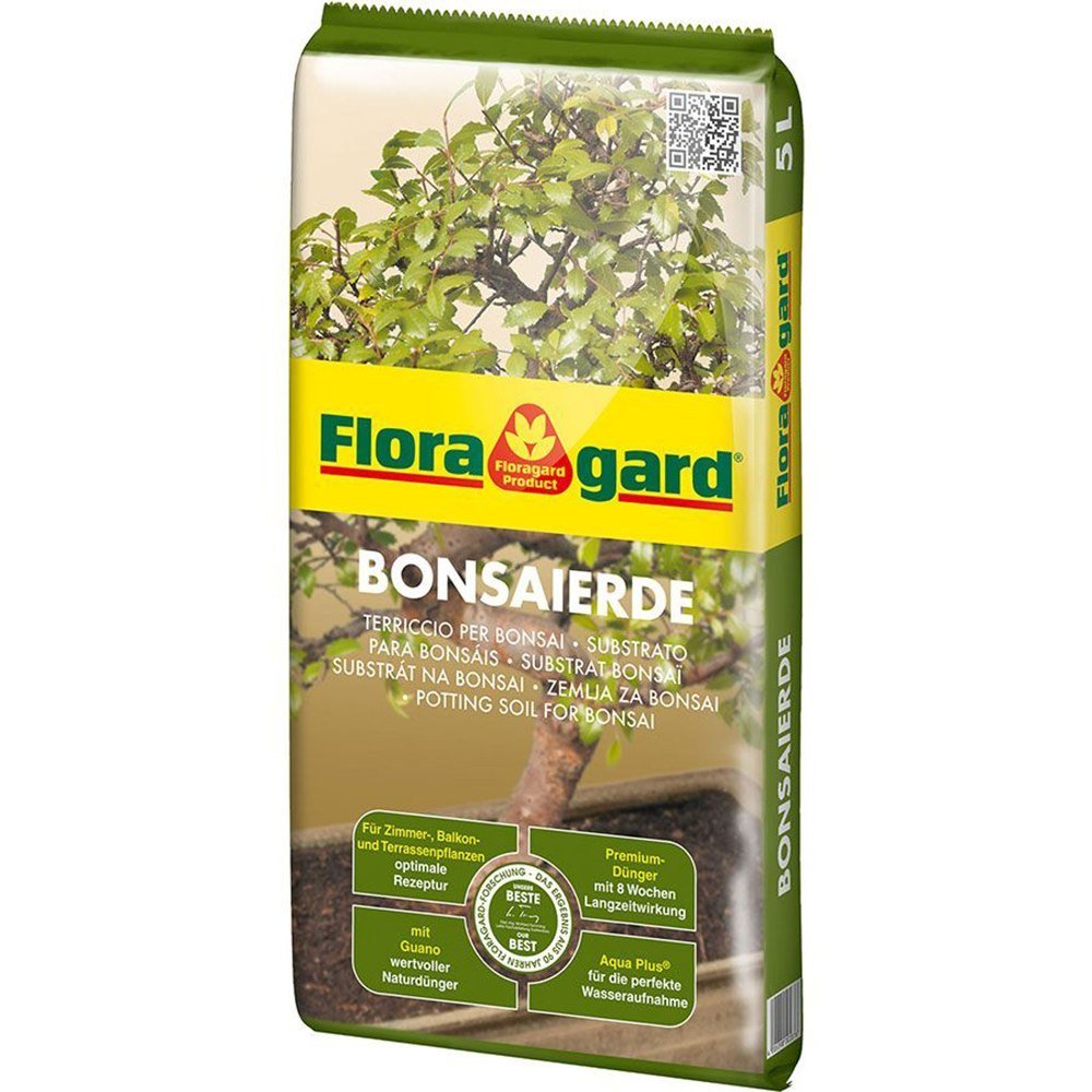 Mix de Pamant pentru Bonsai cu Nutrienti Naturali, 5 l, Floragard
