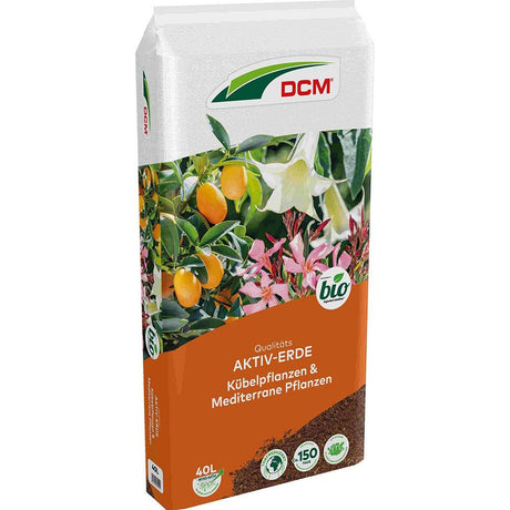 Pamant Activ pentru Plante de Ghiveci si Mediteraneene, 20 l, CUXIN DCM - VERDENA-20 l