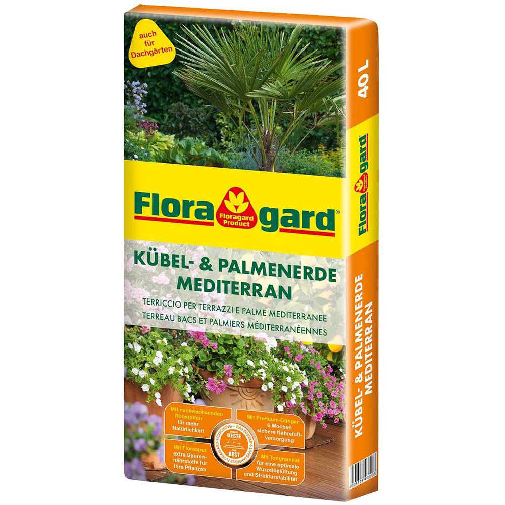 Pamant Premium pentru Citrice si Plante Mediteraneene, 40 l, Floragard