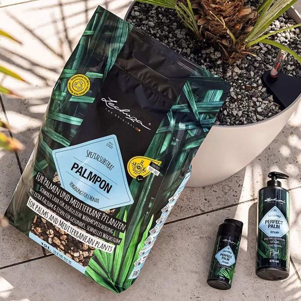 Ingrasamant lichid Lechuza PERFECT PALM 475 ml, pentru palmieri si plante mediteraneene, 1 pompa/L, formula rapida