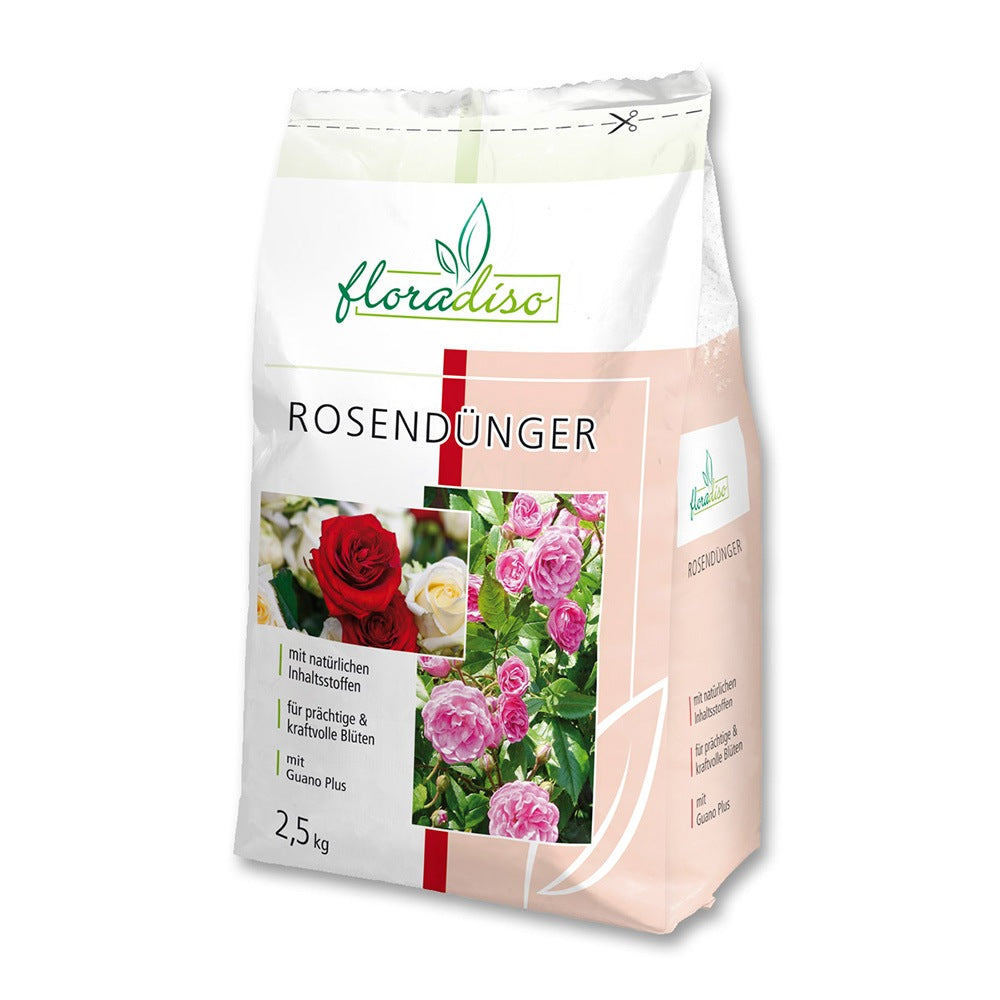 Ingrasamant Natural Organic FLORADISO pentru Trandafiri - 2.5 Kg