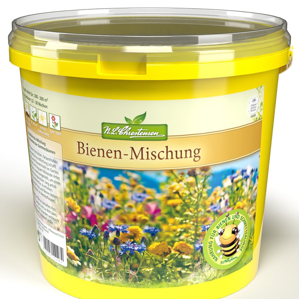 Amestec de seminte flori de pasune pentru albine, livrat in galeata de 1L, pentru 100 - 200 m²