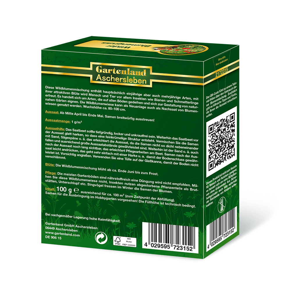 Amestec Seminte Flori de Pasune - Flori Salbatice, 100g, pentru 100m²