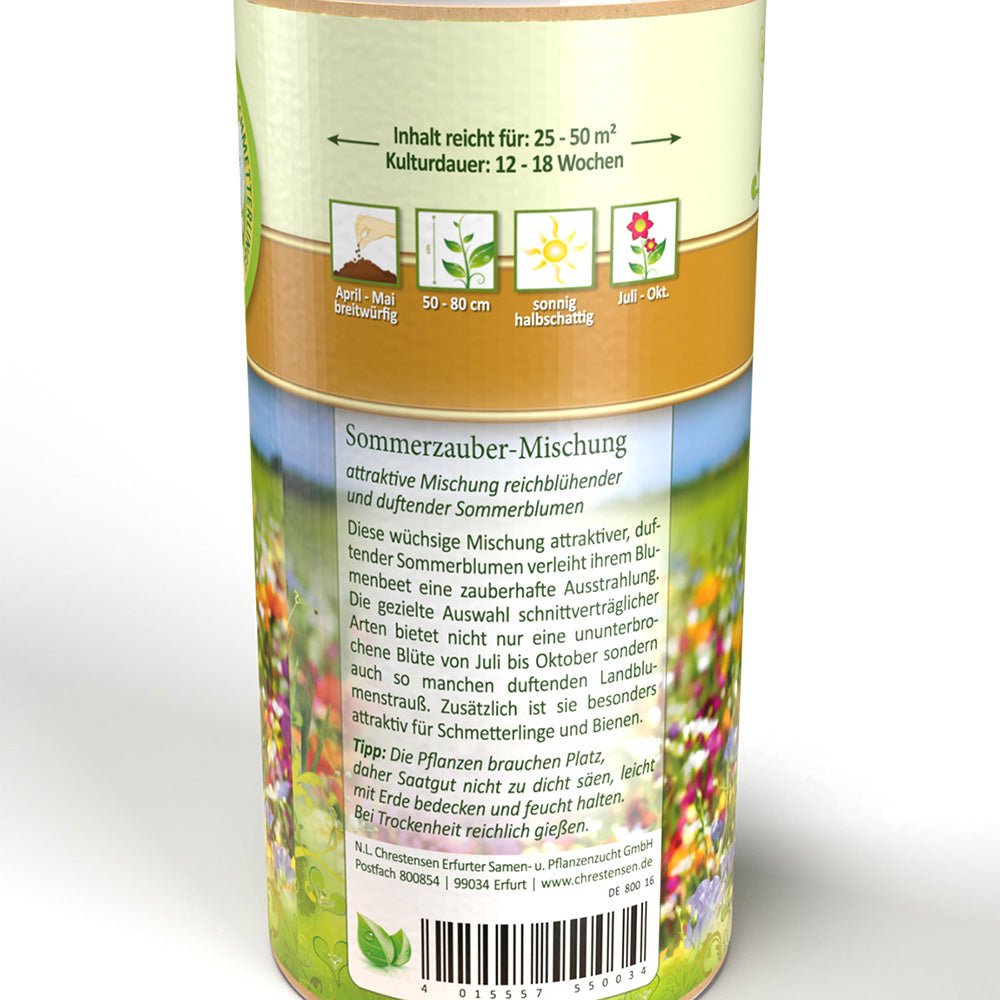 Amstec de seminte flori de vara pentru Albine si Fluturii, 150g, pentru 25 - 50 m²