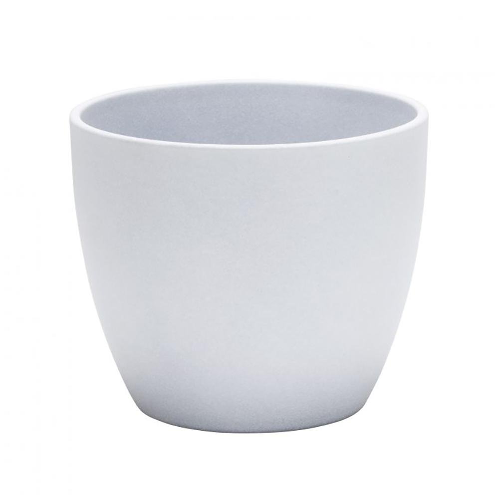 Ghiveci plante rotund Ceramic Scheurich, Ø 16 cm, H14 cm, Gri Deschis