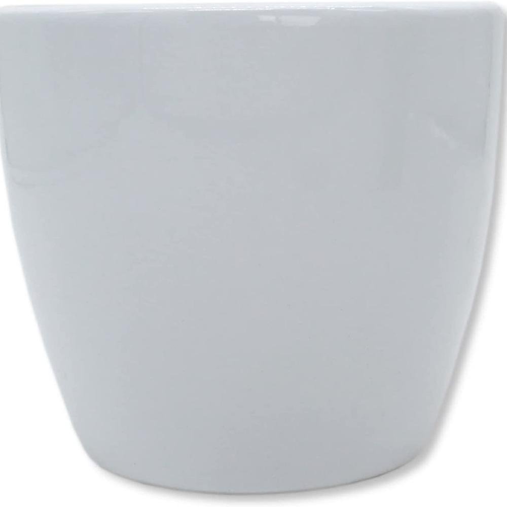 Ghiveci plante rotund Ceramic Scheurich, Ø 25 cm, H22,5 cm, Alb