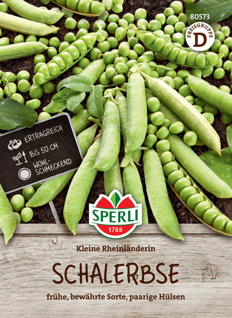 Seminte mazare cu coaja Kleine Rheinlanderin