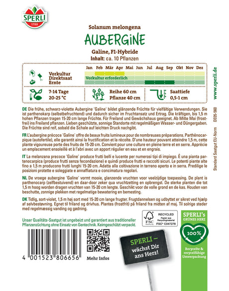 Seminte de vinete Galine
