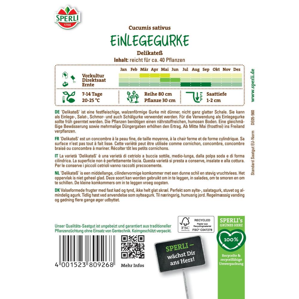 Seminte castraveti murat Delikate