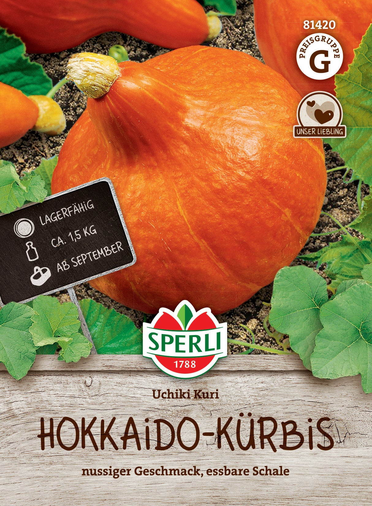 Seminte dovleac Uchiki Kuri sperli
