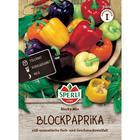 Seminte ardei Blocky Mix