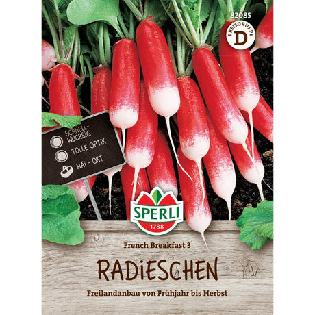 Seminte ridiche French Breakfast 3