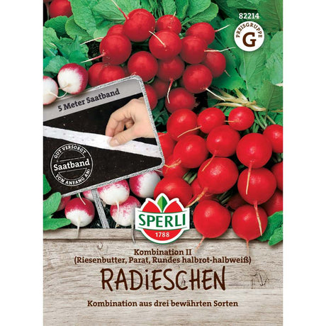 Seminte ridiche combinatie II cu banda