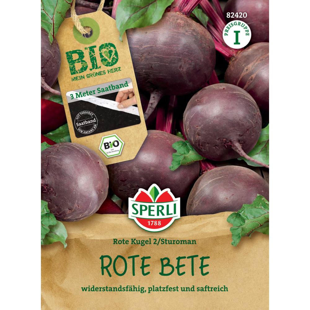 Seminte BIO sfecla rosie F1