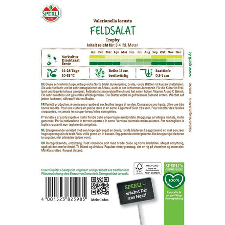 Seminte salata de camp Trophy