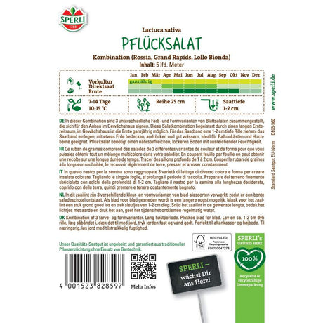 Seminte salata taiata mix