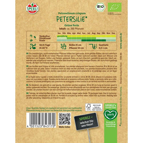 Seminte BIO patrunjel cret