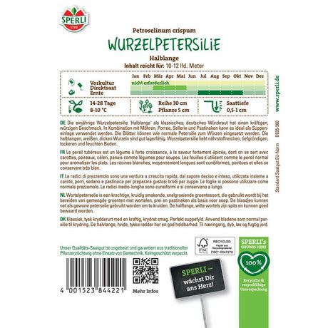 Seminte radacina patrunjel Halblange