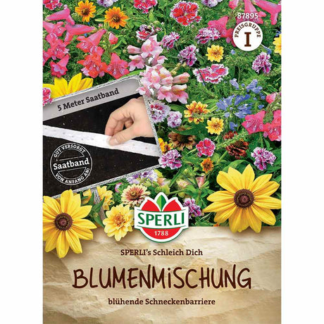 Seminte de flori anti-melci – bariera naturala inflorita, ajunge pentru 5 Metri Liniari