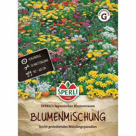 Seminte de gazon japonez cu flori – aspect natural si inflorit, ajunge pentru 4 m²