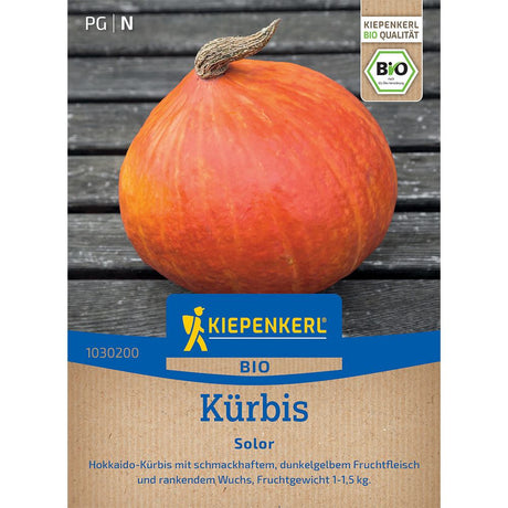 Seminte de dovleac Solor Bio– pulpa dulce si consistenta, ajunge pentru 5 Plante