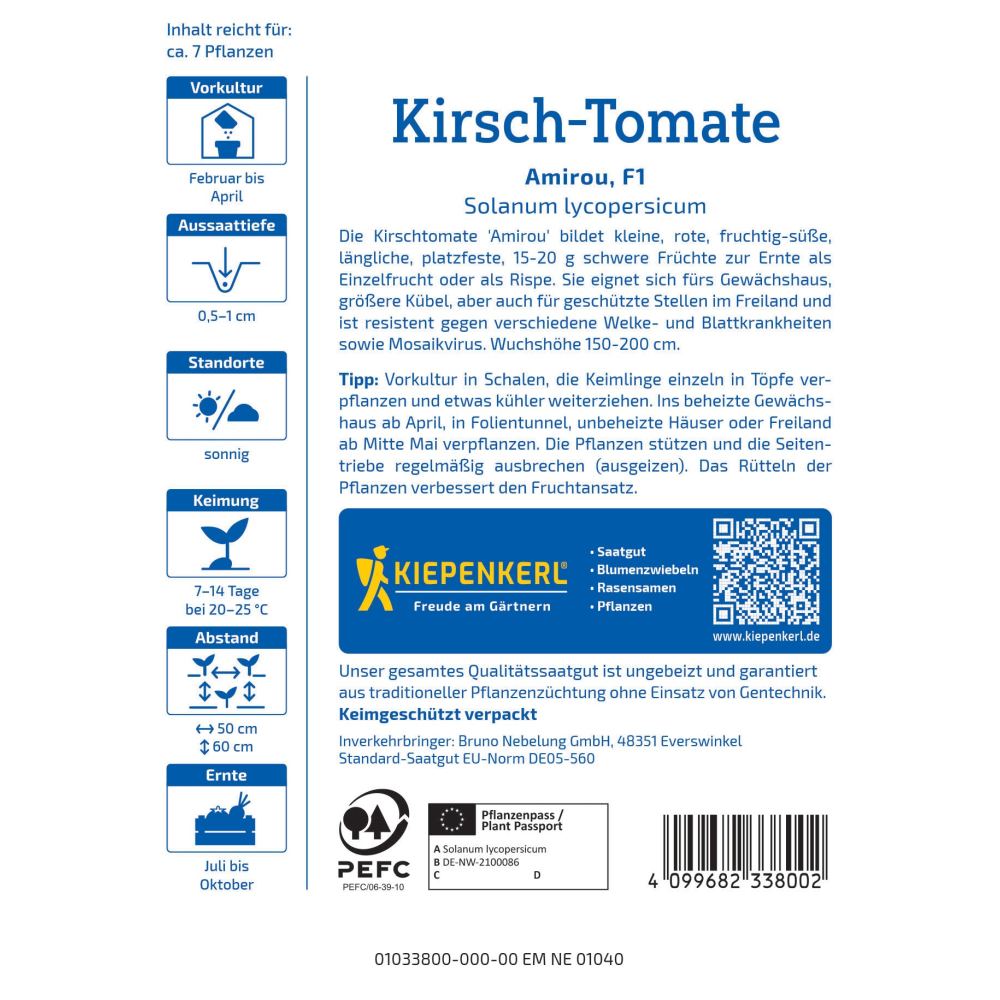 seminte rosii cherry amirou