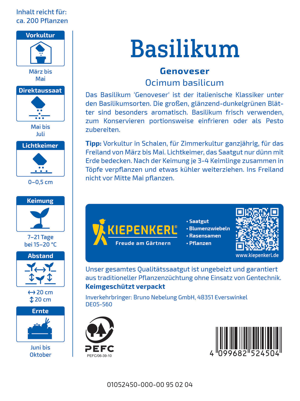 seminte busuioc genovez