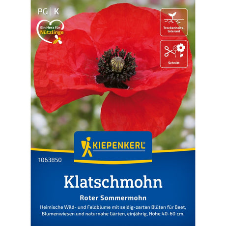 seminte mac de vara roter sommermohn