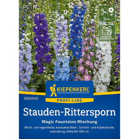 Seminte de delphinium Magic Fountains – amestec elegant, ajunge pentru 35 Plante