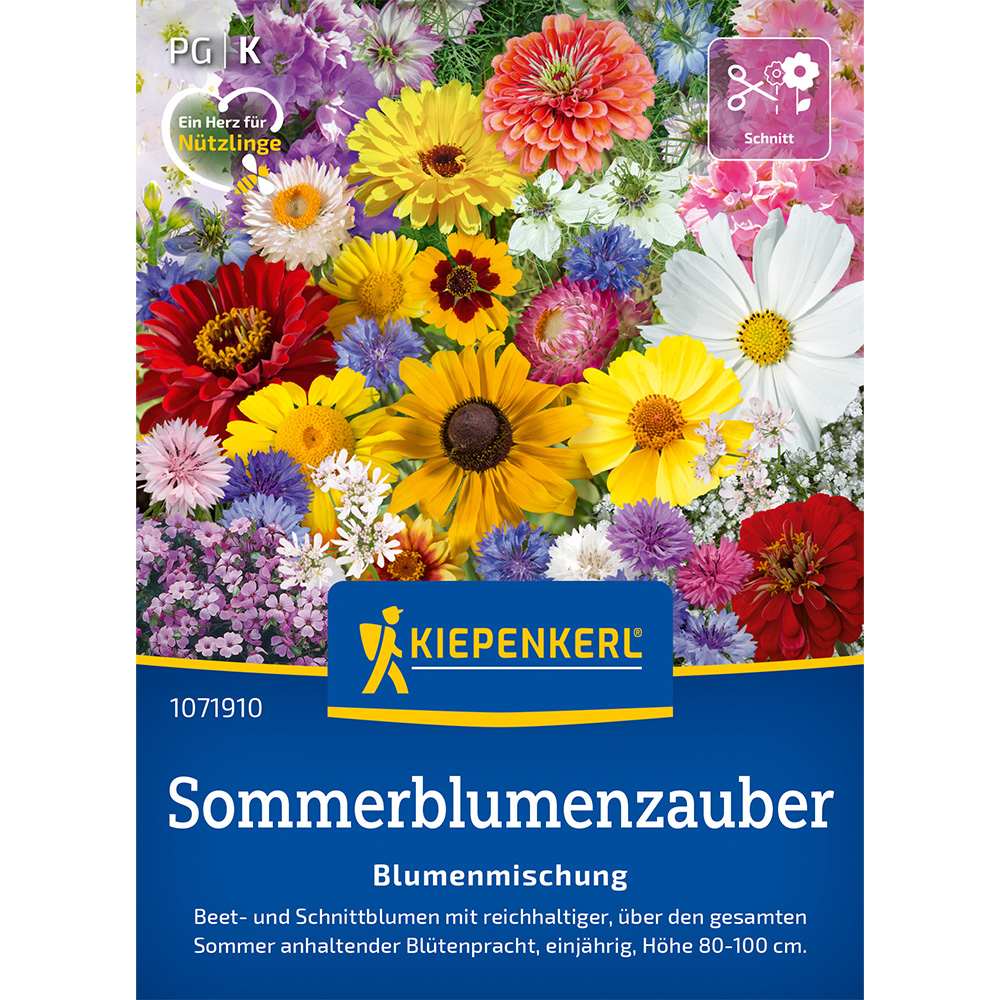 Seminte de flori Vraja de vara – amestec fermecator, ajunge pentru 2 - 3 m²