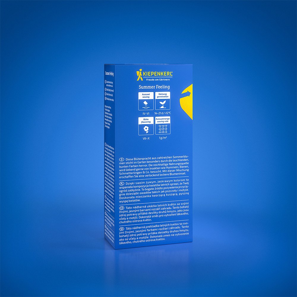 Seminte de flori Summer Feeling – amestec estival vesel, ajunge pentru 100 m²