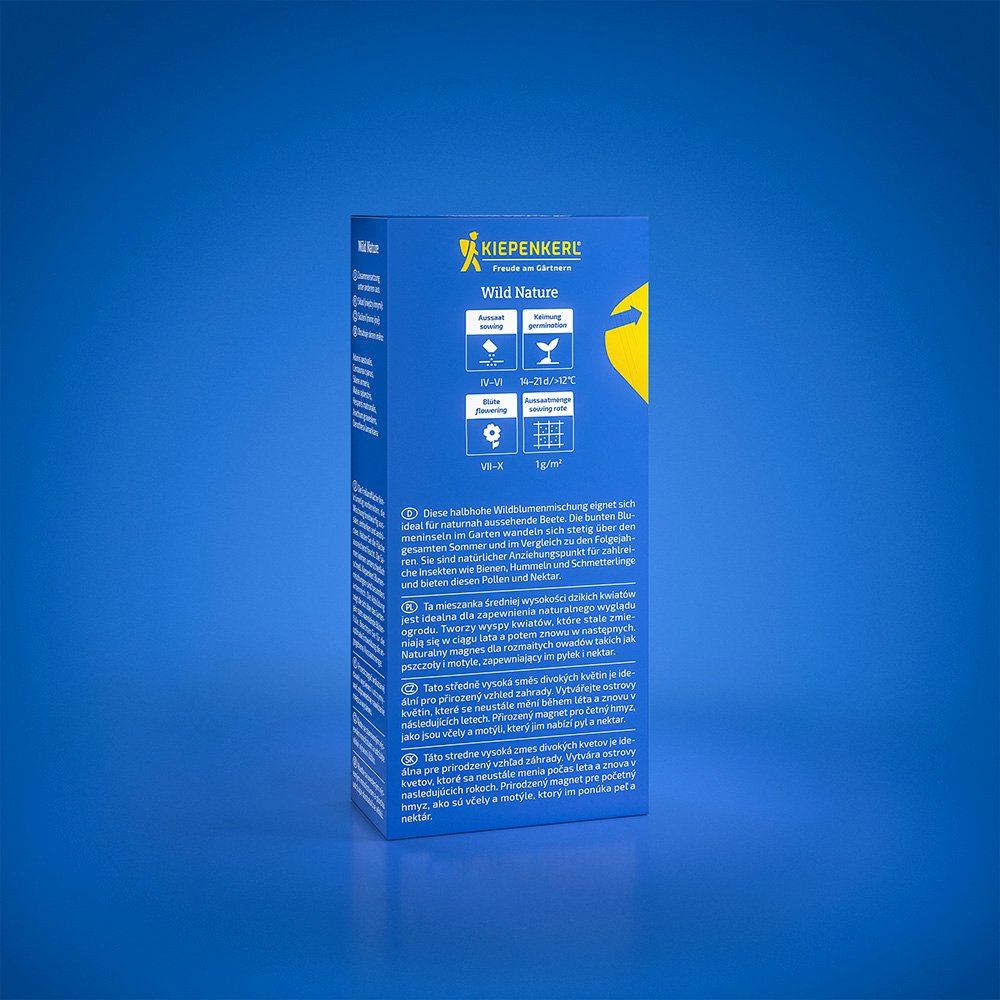 Seminte de flori Natura Salbatica – aspect natural de camp, ajunge pentru 100 m²