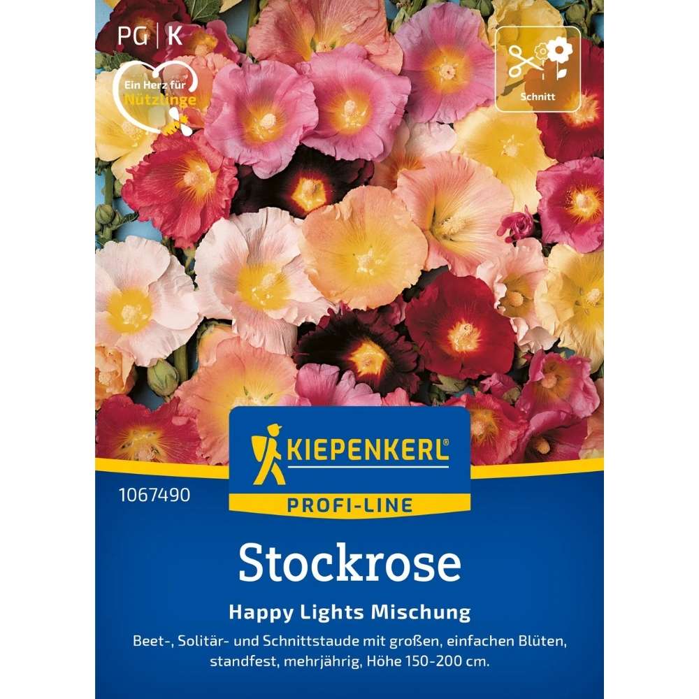 Seminte de nalba Happy Lights – mix vibrant pentru decor, ajunge pentru 20 Plante
