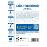 Seminte de usturoi chinezesc F1 – Fat Leaf, frunze late aromate, ajunge pentru 25 Plante, cu protectie germinatie